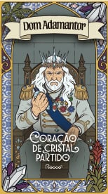 Card colecionável 7 de Coração de Cristal Partido